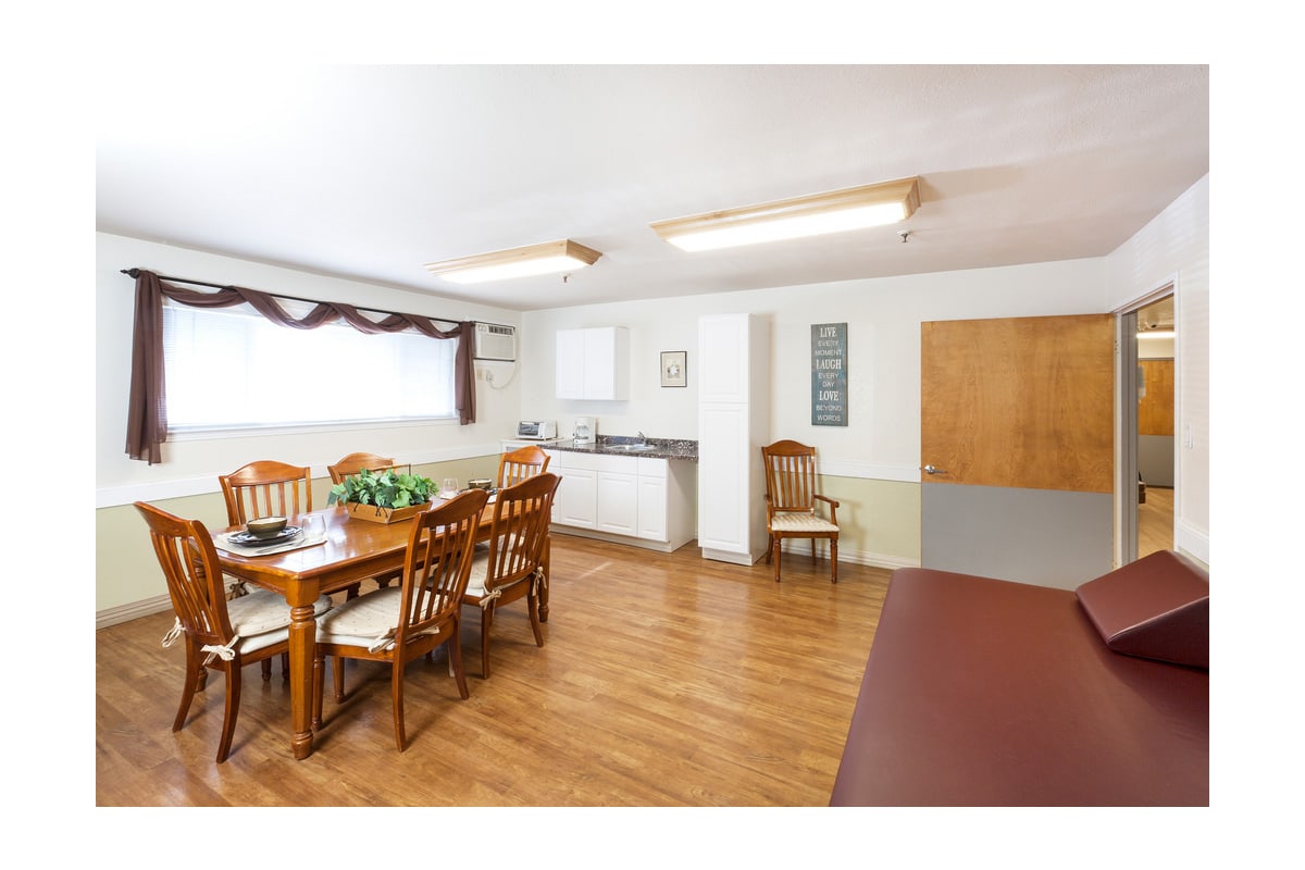 a common activity area at the Wolf Creek facility