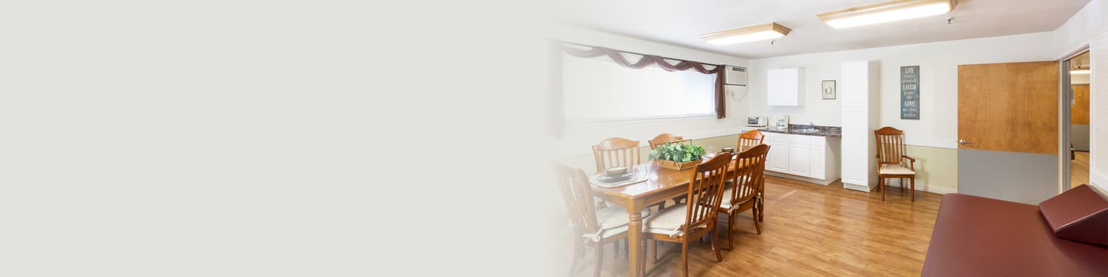 a common activity area at the Wolf Creek facility